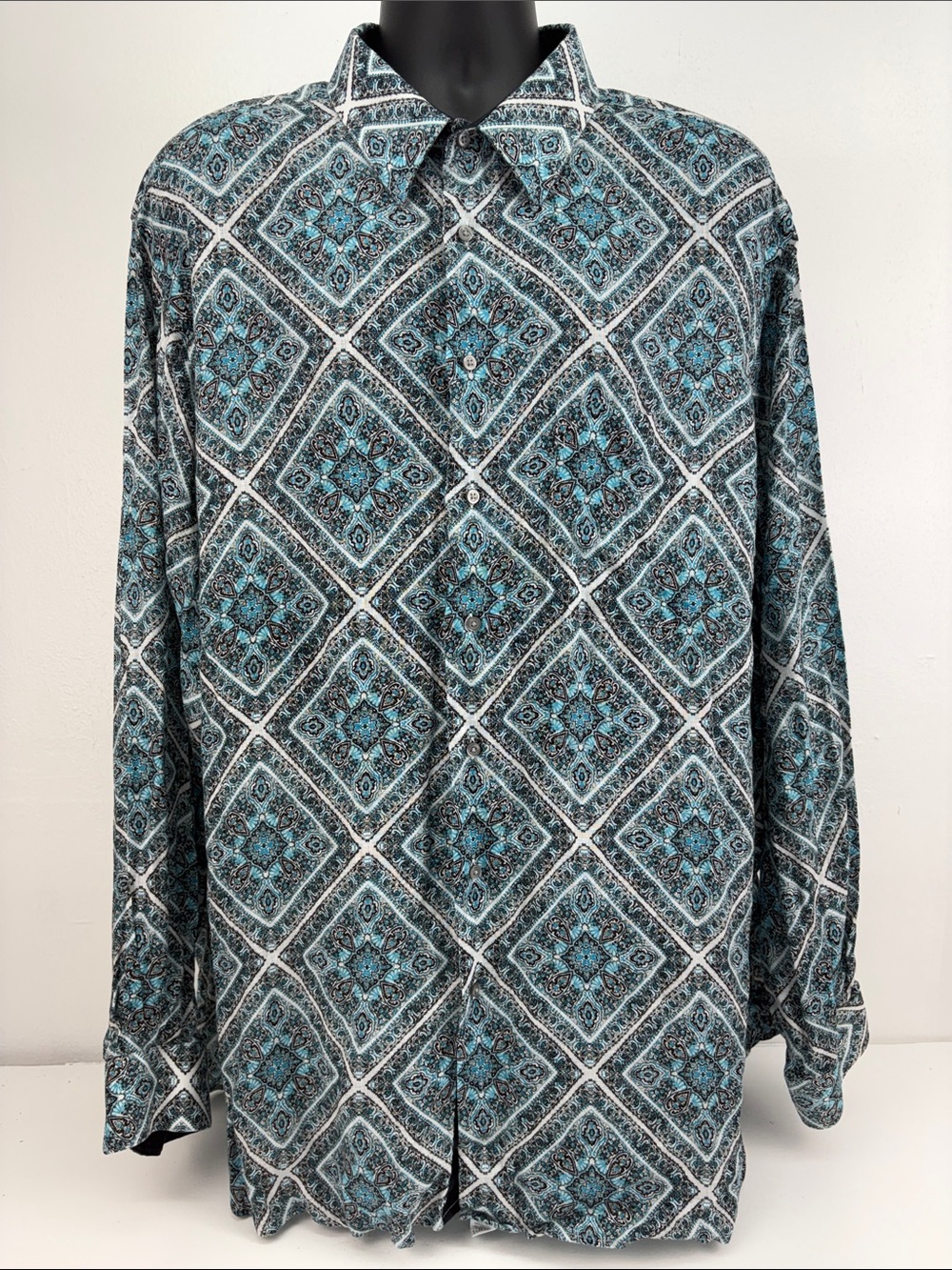 Paul Fredrick Shirt Mens XXLT Button down Linen